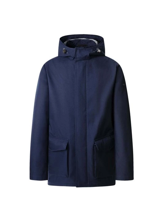 Foto van product Parka Hackett London donkerblauw denim