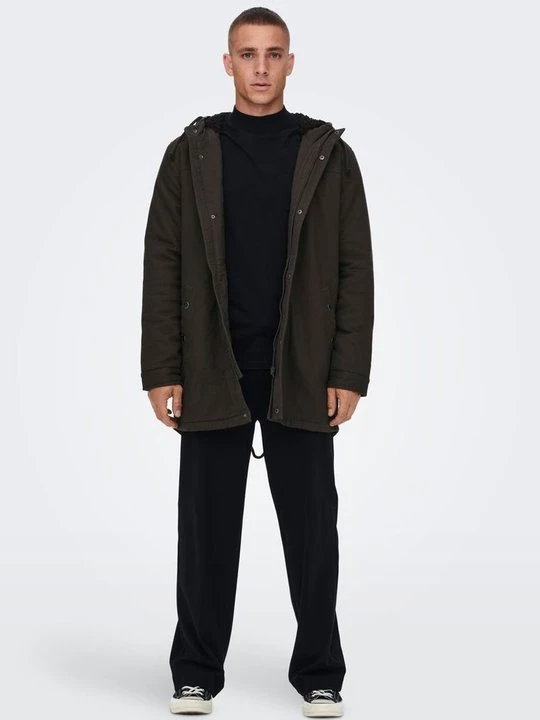 Foto van product Parka Only & Sons donkergrijs