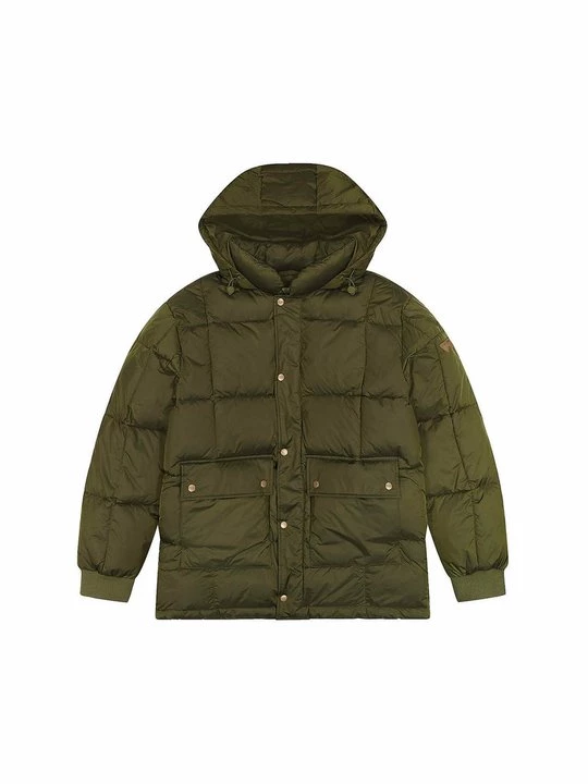 Foto van product Parka Wrangler groen gemêleerd