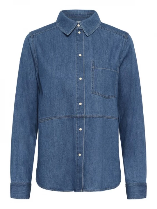 Foto van product Part Two Blouse 'AlvinePW' blauw denim