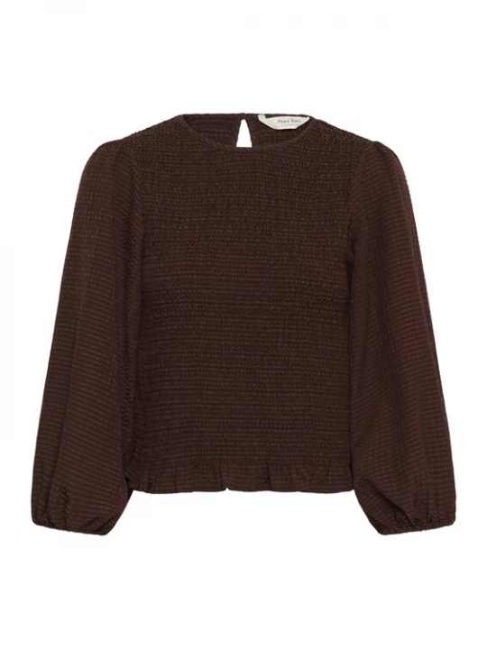 Foto van product Part Two Blouse 'Chikas' chocoladebruin