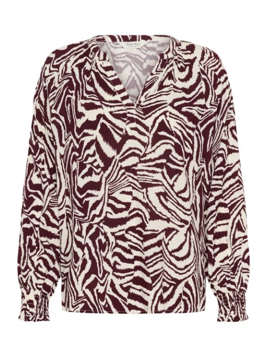Foto van product Part Two Blouse 'Tennie' lichtbeige / bruin