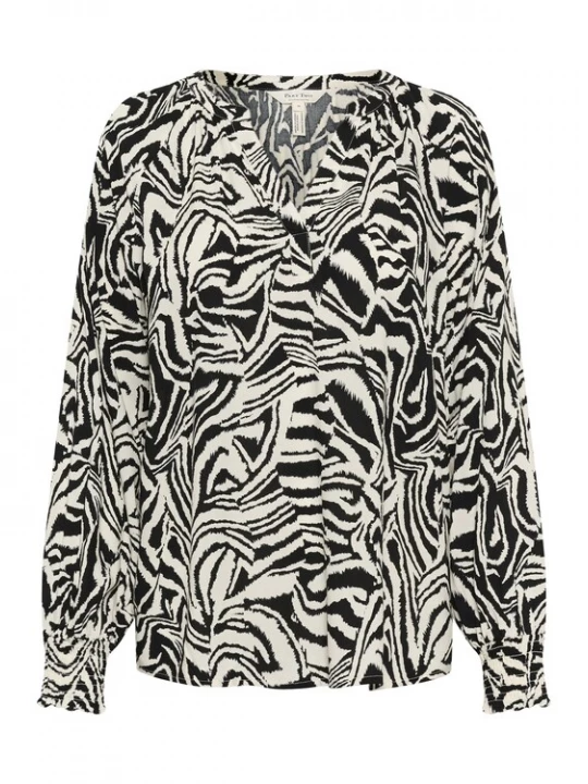 Foto van product Part Two Blouse 'Tennie' zwart / wit