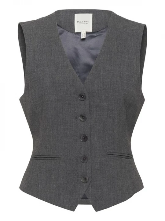 Foto van product Part Two Bodywarmer grijs