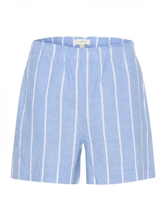 Foto van product Part Two Broek 'RiggePW' azuur / wit