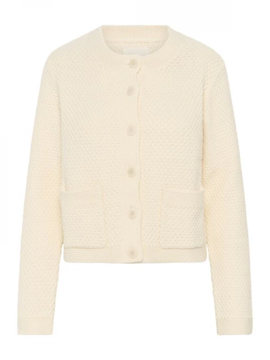 Foto van product Part Two Gebreid vest 'ElmiePW' wolwit