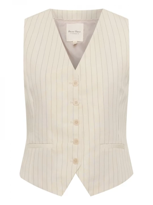 Foto van product Part Two Gilet 'NadhiaPW' zwart / wit