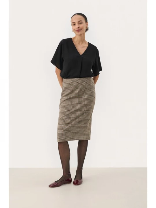 Foto van product Part Two Rok 'Lorinne' bruin