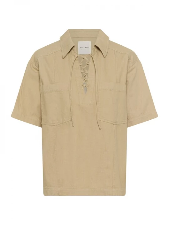 Foto van product Part Two Shirt 'Amela' beige