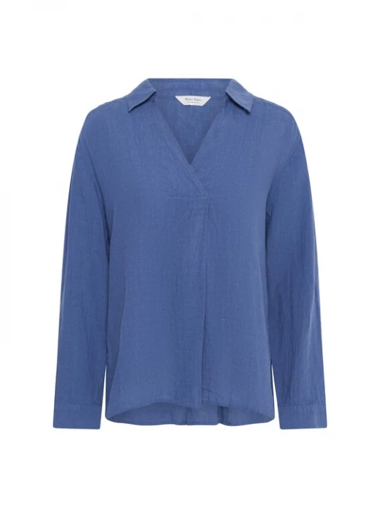 Foto van product Part Two Shirt 'Ayo' duifblauw
