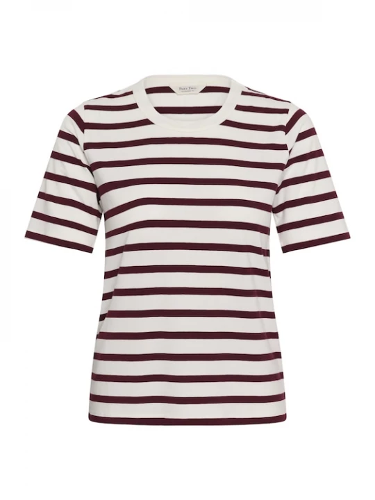 Foto van product Part Two Shirt 'Ratani' ecru / bordeaux