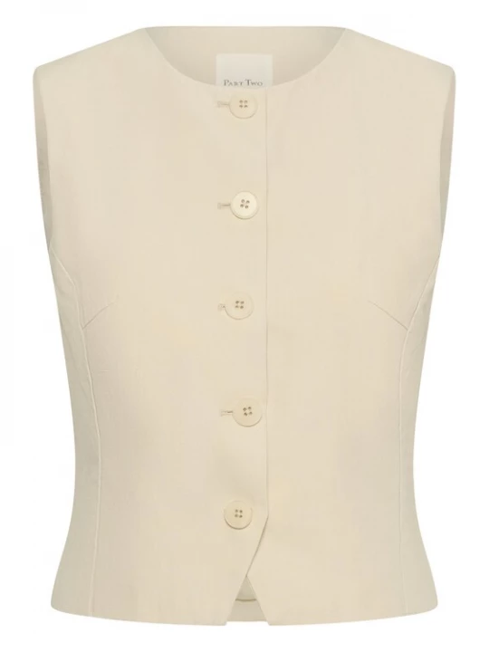 Foto van product Part Two Top 'Benitta' ivoor