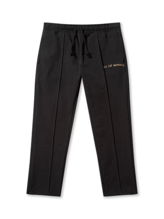 Foto van product Pas De Monaco Broek 'Bengaline' curry / zwart