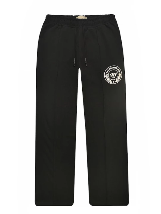 Foto van product Pas De Monaco Broek 'Revon' zwart / wolwit