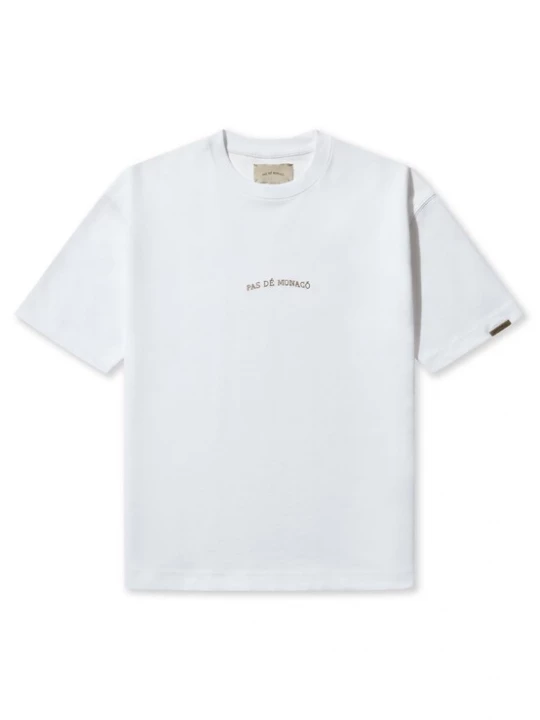 Foto van product Pas De Monaco Shirt 'BRODERIE' beige / wit