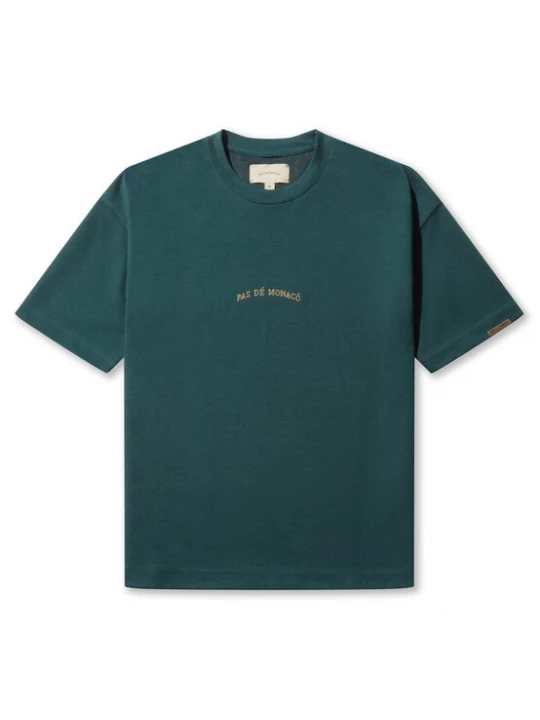 Foto van product Pas De Monaco Shirt 'BRODERIE' geel / groen
