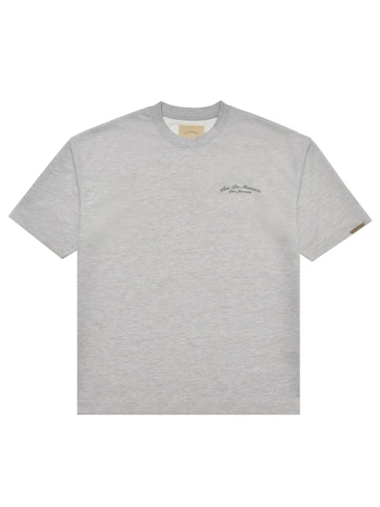 Foto van product Pas De Monaco Shirt 'Crest' antraciet / grijs gemêleerd