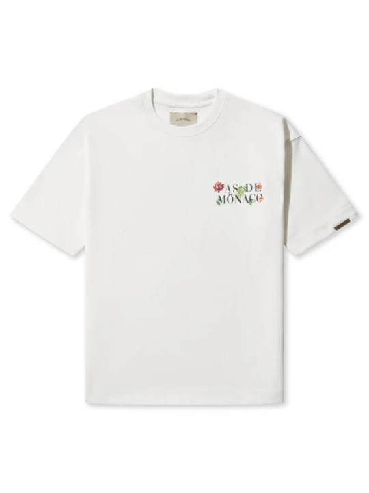Foto van product Pas De Monaco Shirt 'FLORALE' donkergroen / rood / wit