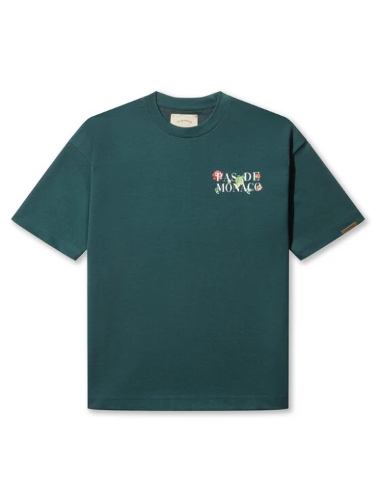 Foto van product Pas De Monaco Shirt 'FLORALE' groen / gemengde kleuren