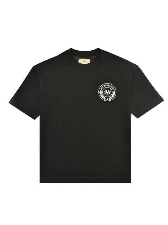 Foto van product Pas De Monaco Shirt 'Icon 911' zwart / wit