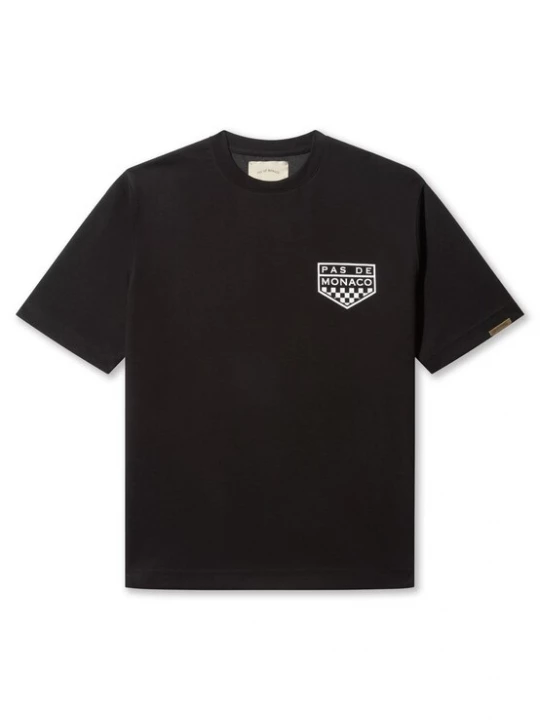 Foto van product Pas De Monaco Shirt 'IMPASSE' zwart / wit