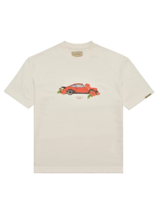 Foto van product Pas De Monaco Shirt 'Monoposto' oranje / wit