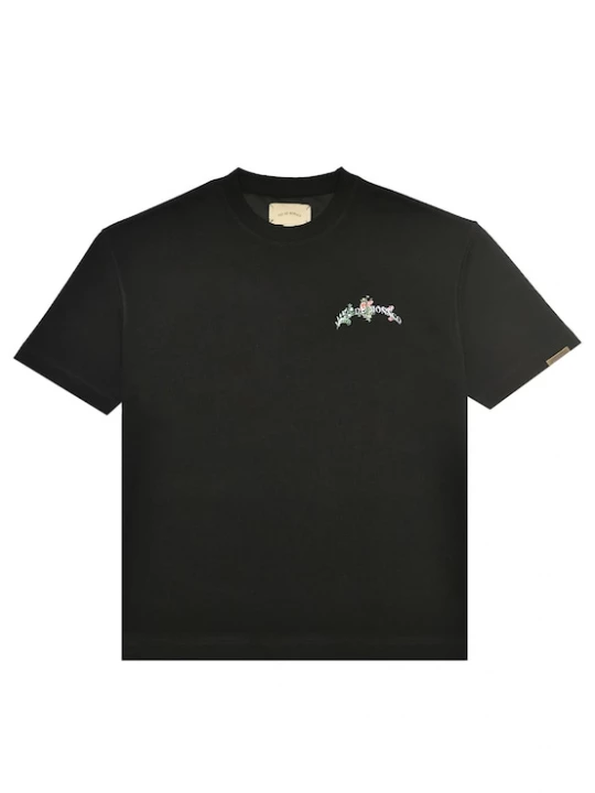 Foto van product Pas De Monaco Shirt 'Pavot' groen / koraal / zwart / wit