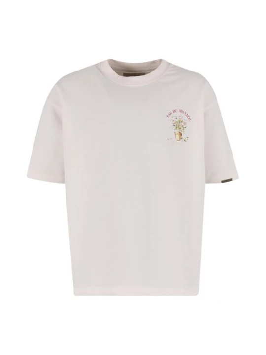 Foto van product Pas De Monaco Shirt 'Pot De Vie' offwhite
