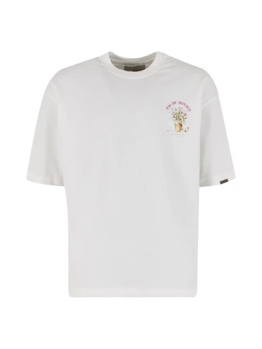 Foto van product Pas De Monaco Shirt 'Pot De Vie' offwhite