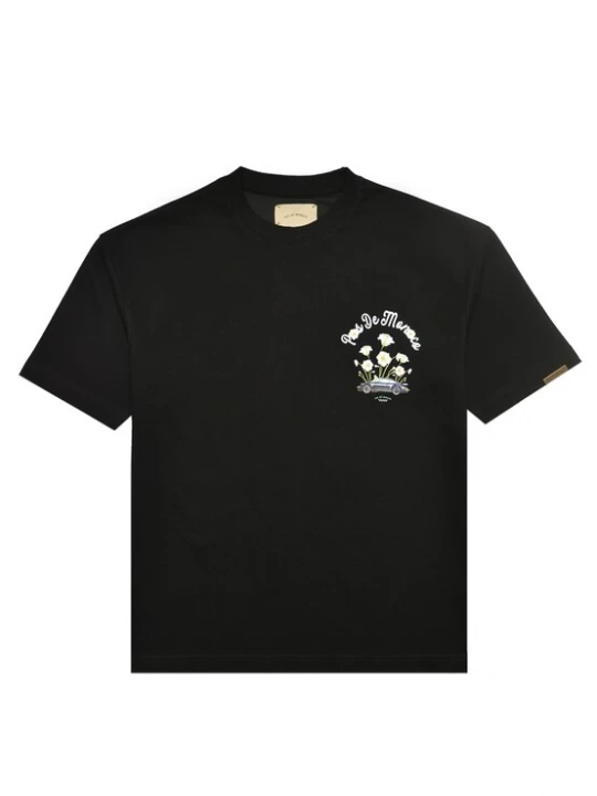 Foto van product Pas De Monaco Shirt 'Reverie' geel / antraciet / zwart / wit