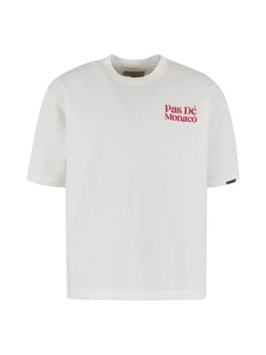 Foto van product Pas De Monaco Shirt rood / offwhite