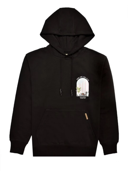 Foto van product Pas De Monaco Sweatshirt '911 Club' groen / rosa / zwart / wit