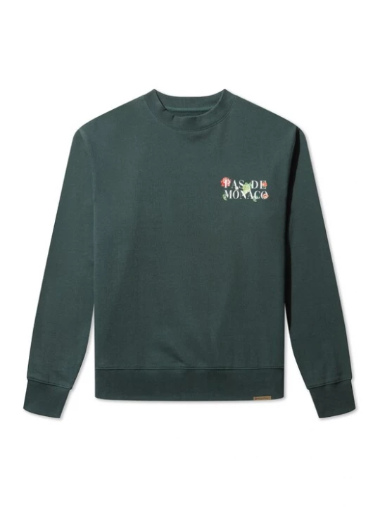 Foto van product Pas De Monaco Sweatshirt 'FLORALE' groen / gemengde kleuren