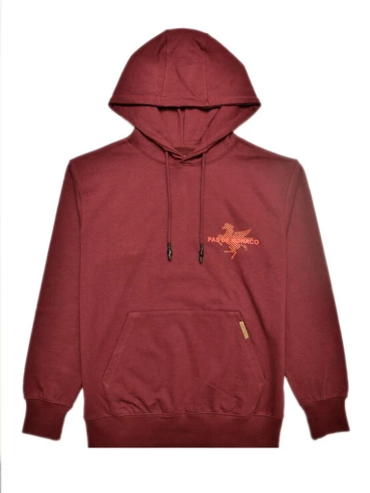 Foto van product Pas De Monaco Sweatshirt 'La Pegaus' oranje / bourgogne