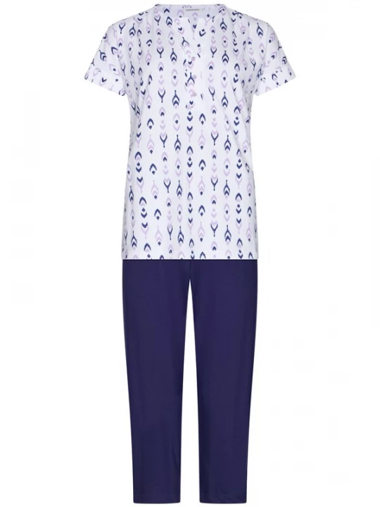Foto van product Pastunette Pyjama 'Pyjama with buttons' donkerblauw
