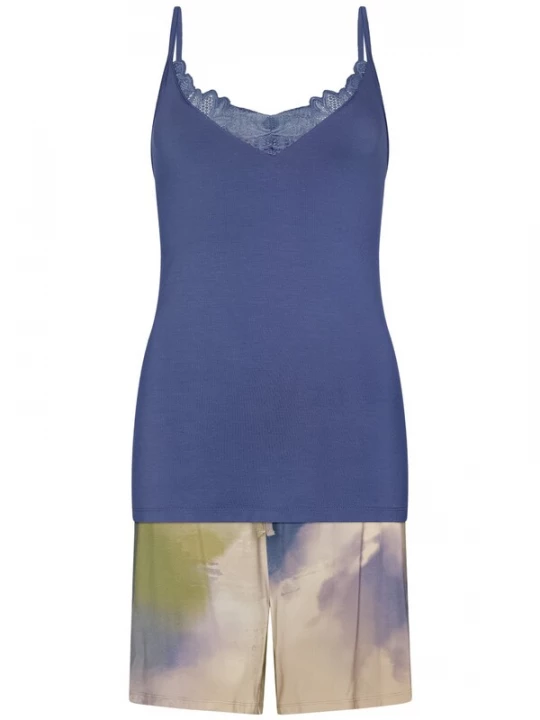 Foto van product Pastunette Pyjama 'Shortama' donkerblauw
