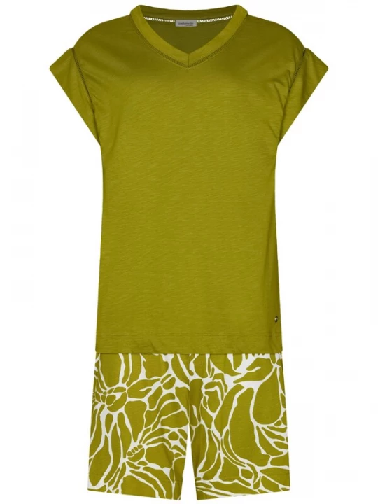 Foto van product Pastunette Pyjama 'Shortama' groen