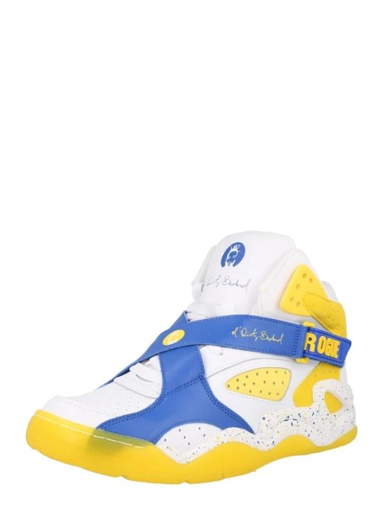 Foto van product Patrick Ewing Sneakers hoog 'Dirty Bastard' royal blue / koningsblauw / geel / wit