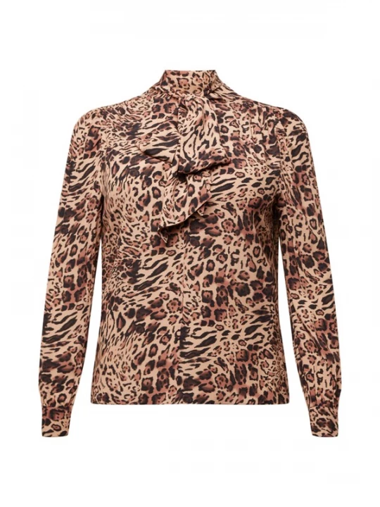 Foto van product PATRIZIA PEPE Blouse 'CAMICIA' beige / bruin