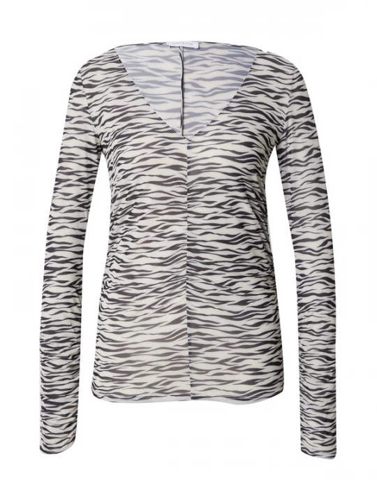 Foto van product PATRIZIA PEPE Shirt zwart / offwhite