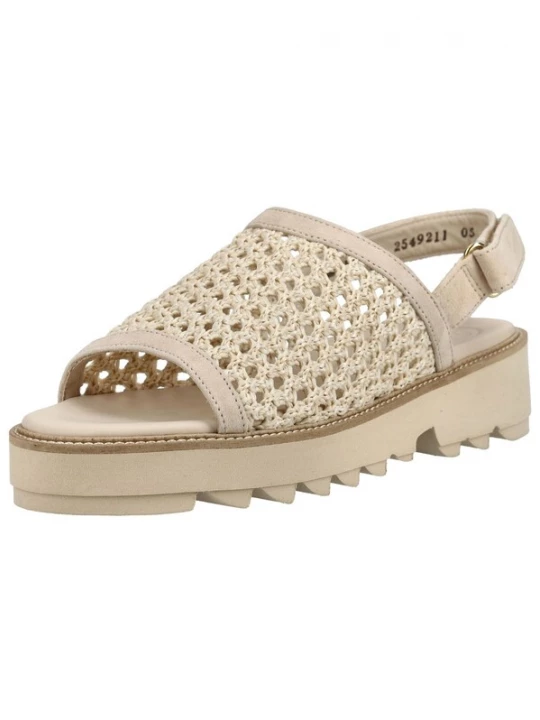 Foto van product Paul Green Sandalen met riem beige