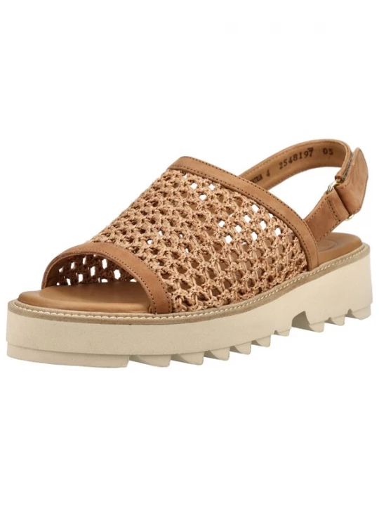 Foto van product Paul Green Sandalen met riem beige / bruin