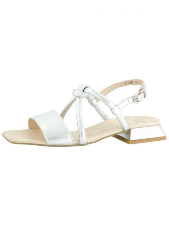 Foto van product Paul Green Sandalen met riem zilver