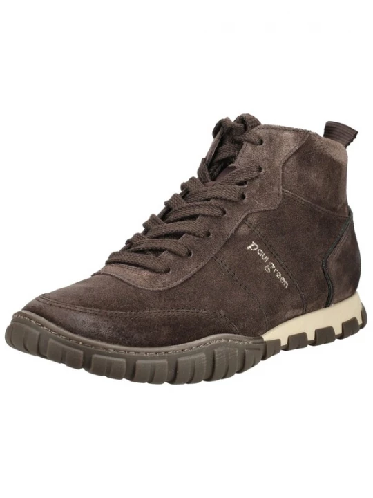 Foto van product Paul Green Sneakers hoog crème / donkerbruin
