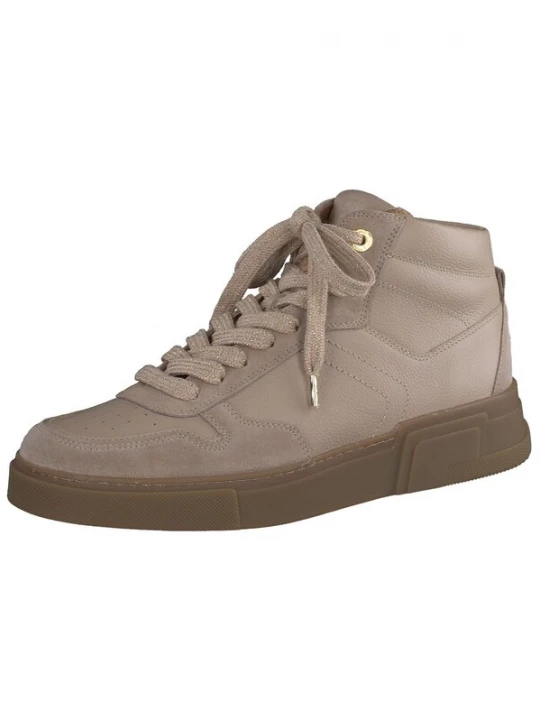 Foto van product Paul Green Sneakers hoog donkerbeige