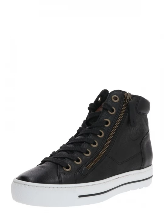 Foto van product Paul Green Sneakers hoog zwart