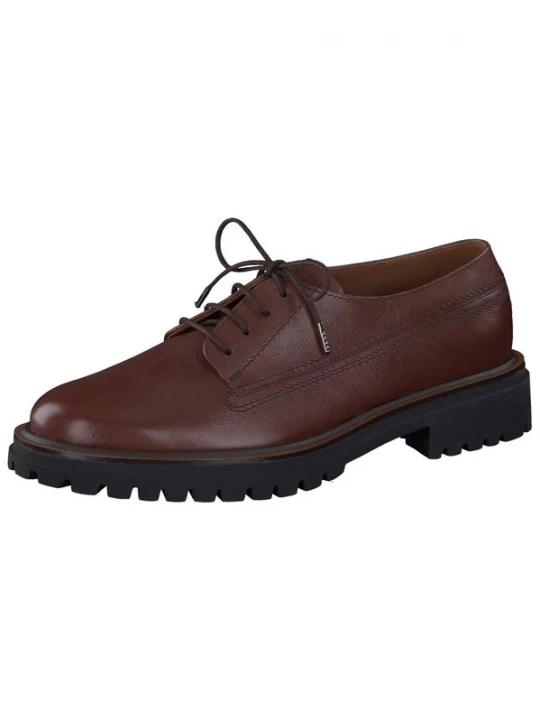 Foto van product Paul Green Sportieve veterschoen donkerbruin