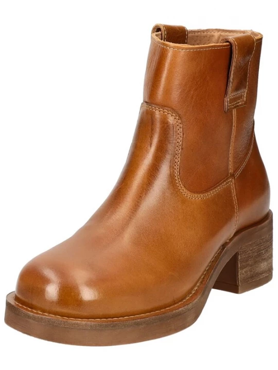 Foto van product PAVEMENT Enkellaarsjes cognac