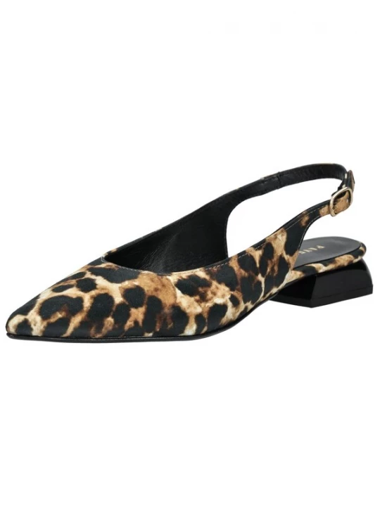 Foto van product PAVEMENT Slingpumps beige / bruin / zwart