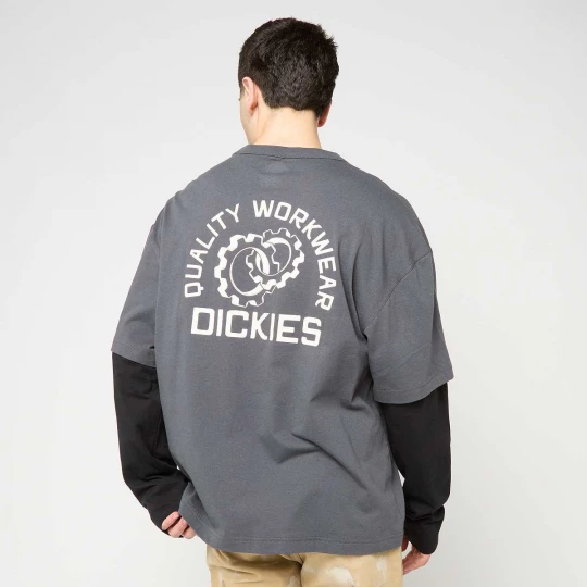 Foto van product Payson 2fer Tee Dickies grijs